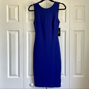 Lulu’s Backless Fitted Midi Dress